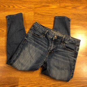American Eagle hi-rise Jegging crop super stretch